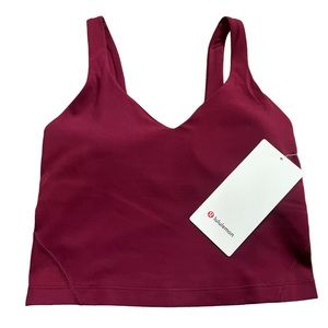 LULULEMON ALIGN TANK in DEEP LUX (DELX) size 4 NWT